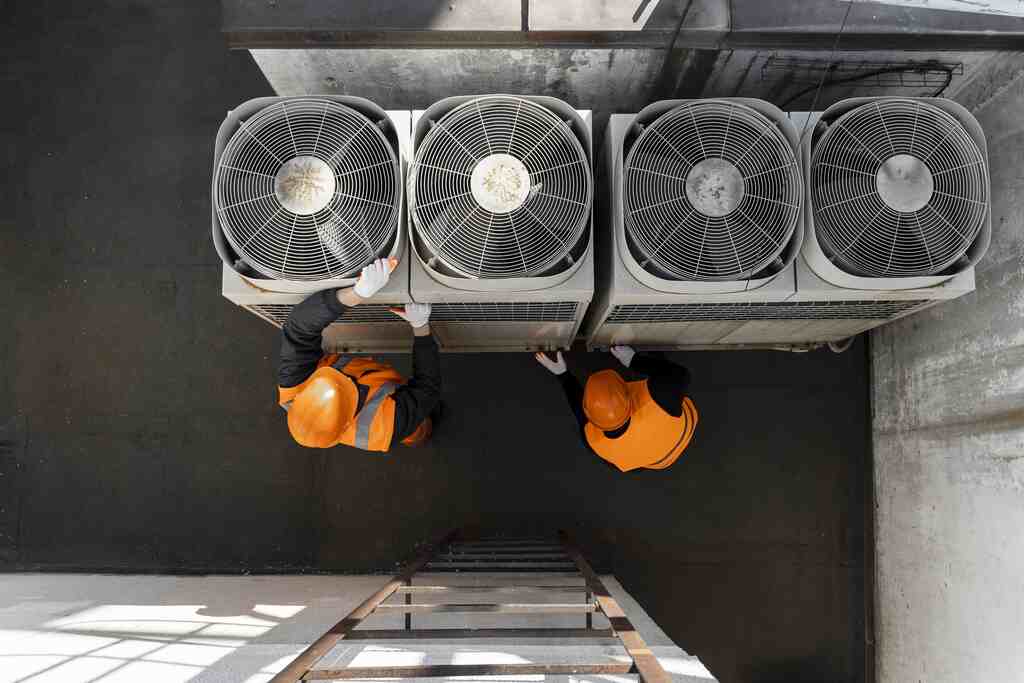 ar condicionado industrial e comercial